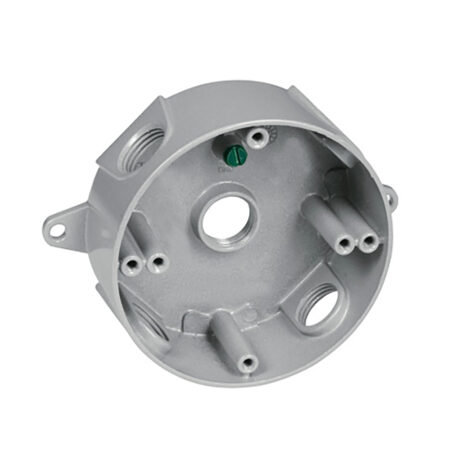 Electrical Outlet Box Round Type 5 Outlets