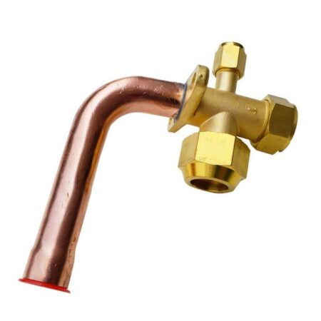 Air Conditioning Stop Valve Bent Type
