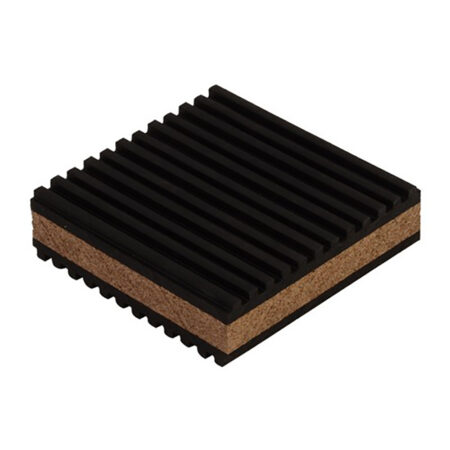 Anti-vibration Rubber Cork Pad, 7/8” Thickness