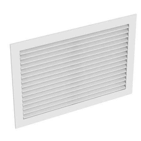 Return Grille 45° Deflection, Long Blades